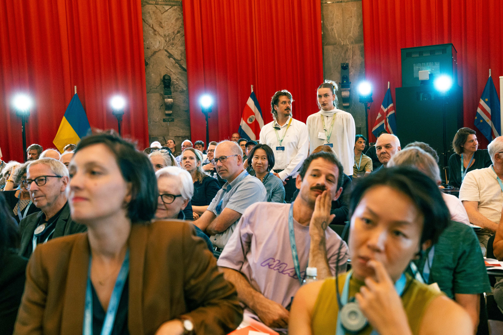 Kurz vor der Abstimmung