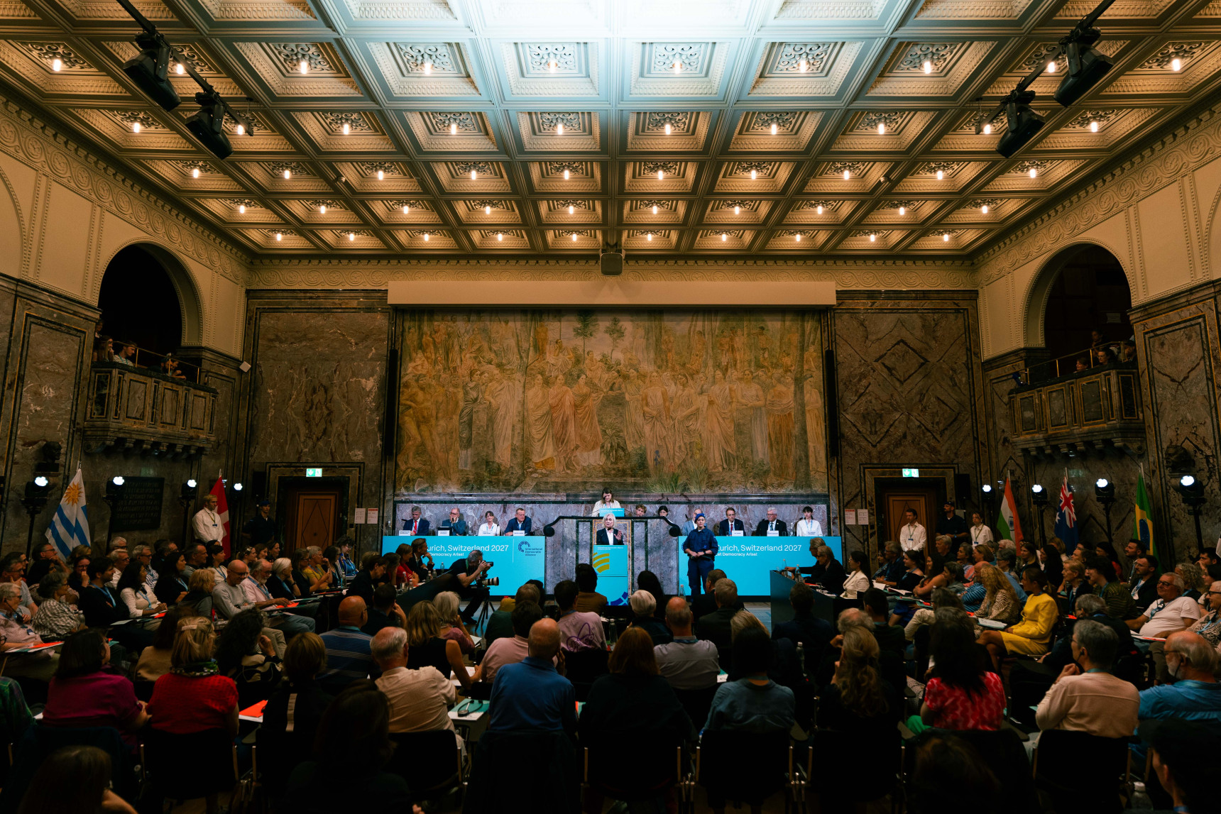 Veranstaltungsort der International Democratic Alliance